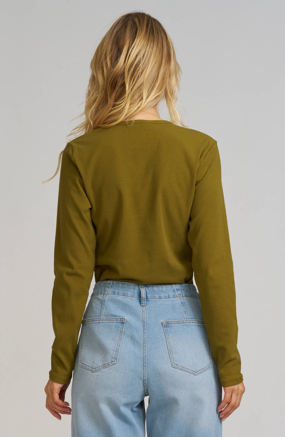 Elle Embroidered Long Sleeve Shirt