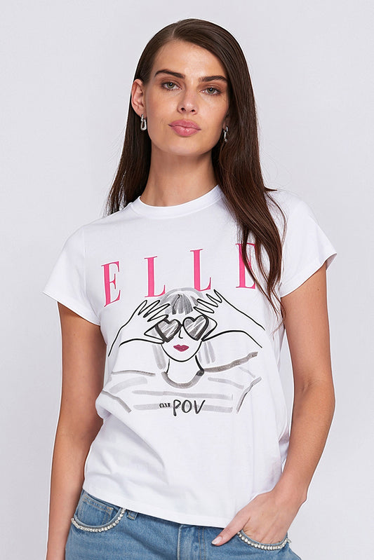 Elle Heart Eyes Graphic Tee