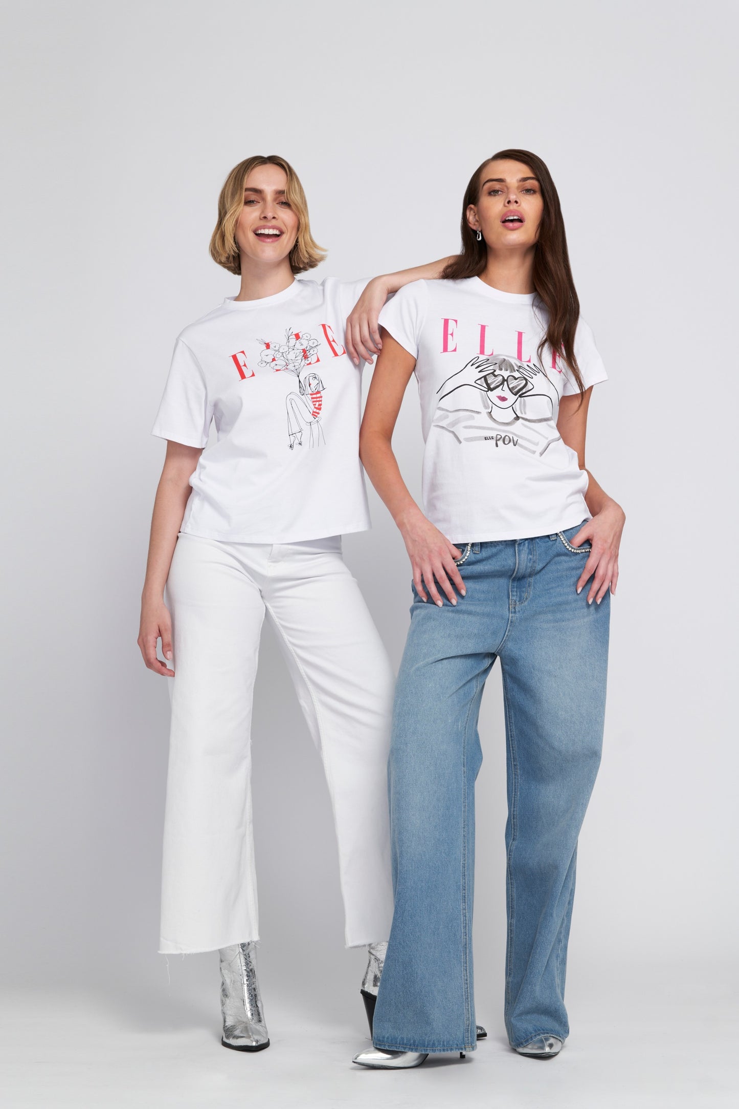 Elle Flowers Graphic Tee