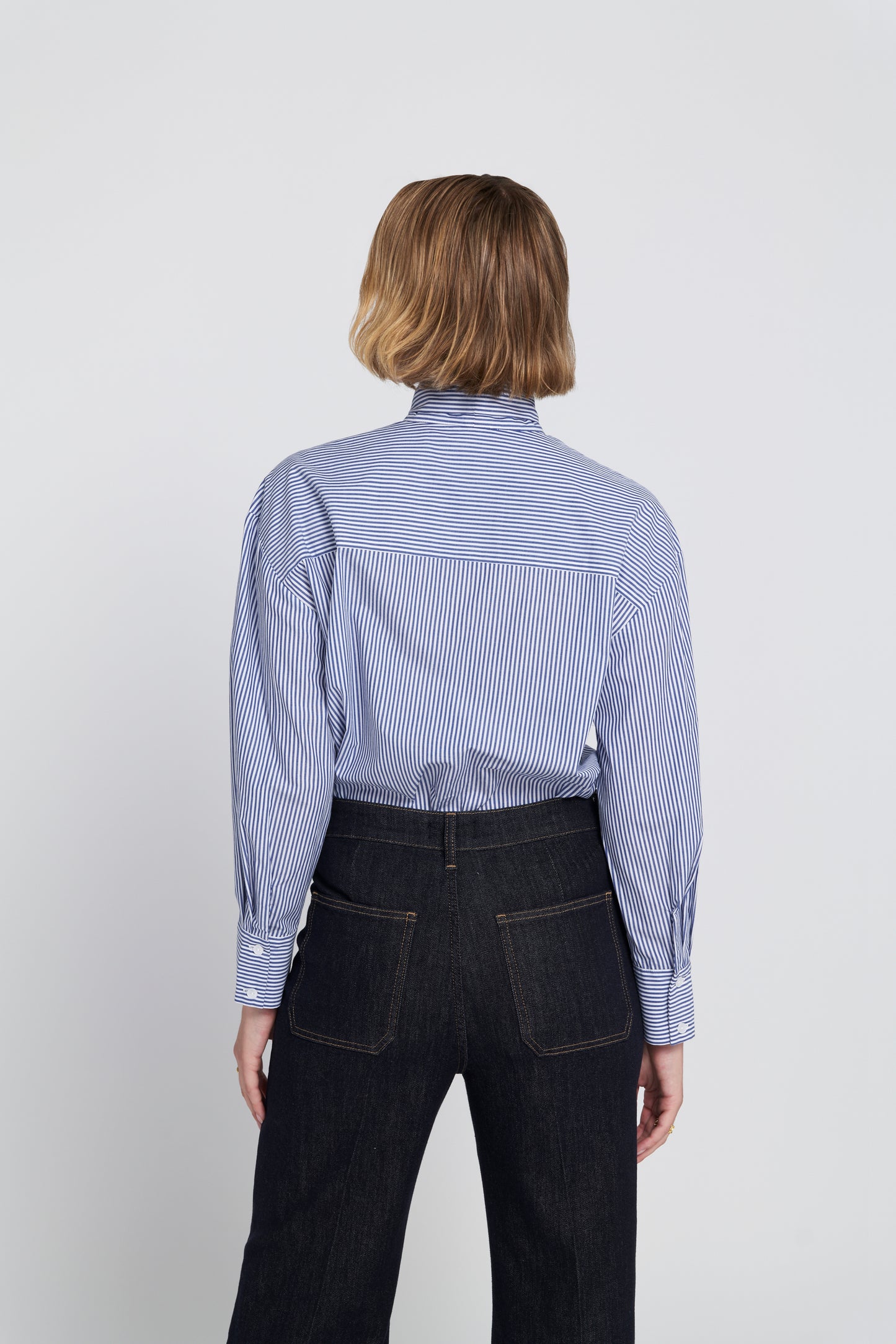 Striped Bow Shirt