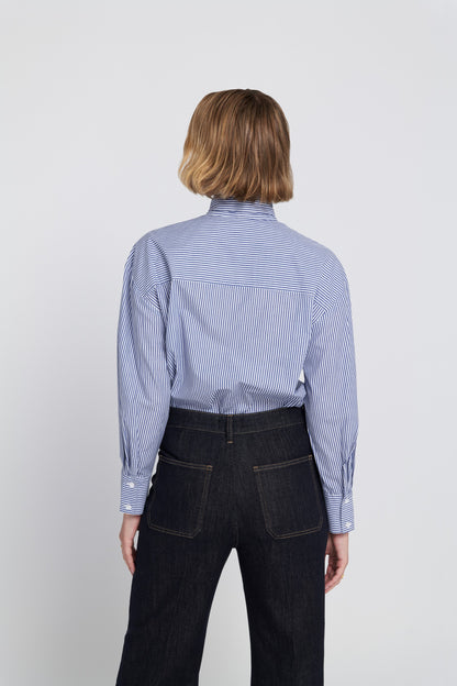 Striped Bow Shirt