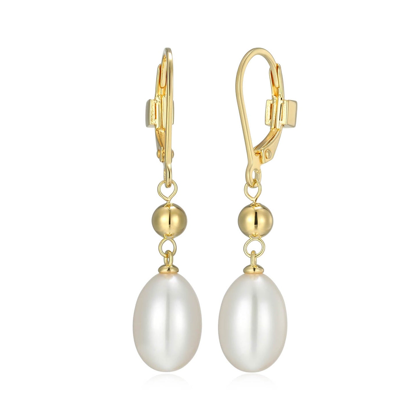 Genesis Pearl Leverback Earring