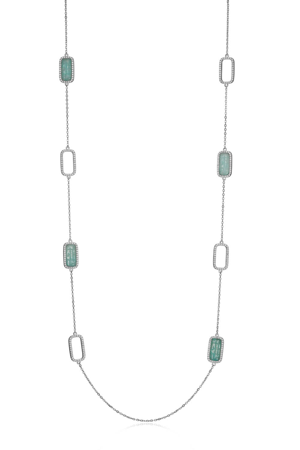 Allure 2.0 Amazonite Station Necklace