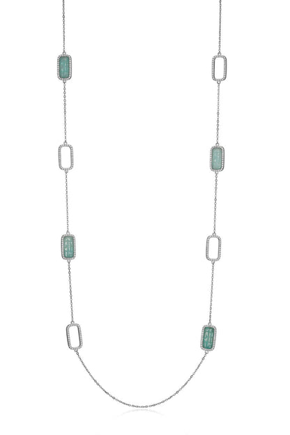 Allure 2.0 Amazonite Station Necklace