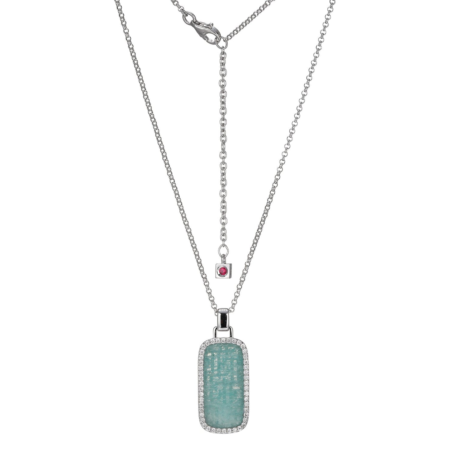 Allure 2.0 Amazonite Pendant
