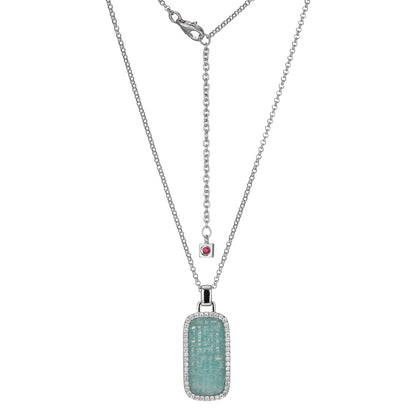 Allure 2.0 Amazonite Pendant