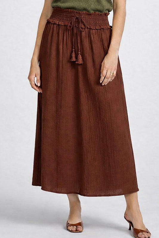 Waistband Detail Skirt