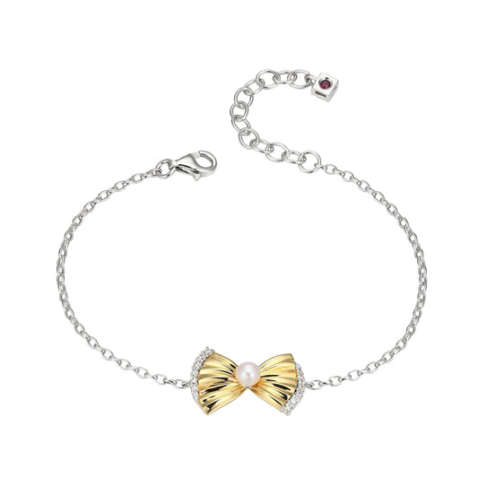 Butterfly Freshwater Pearl Bracelet
