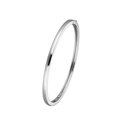 Simpatico Rhodium Bangle