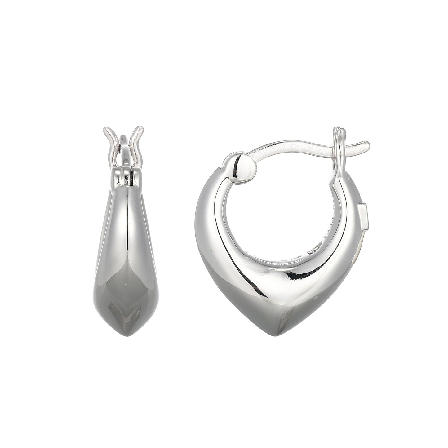 Tulip Hoop Earrings