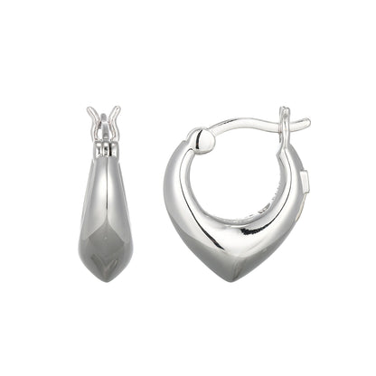 Tulip Hoop Earrings