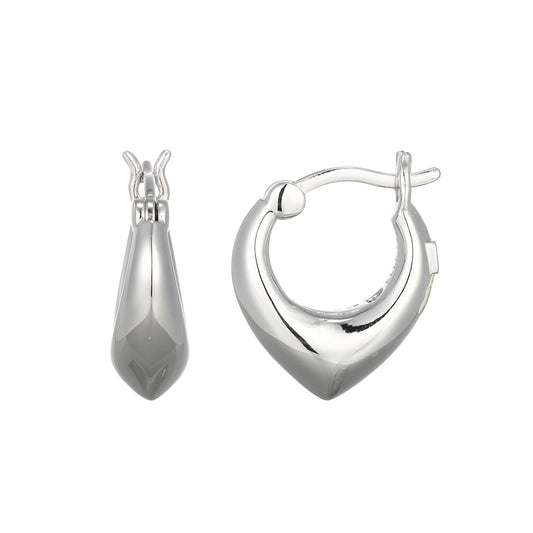 Tulip Hoop Earrings