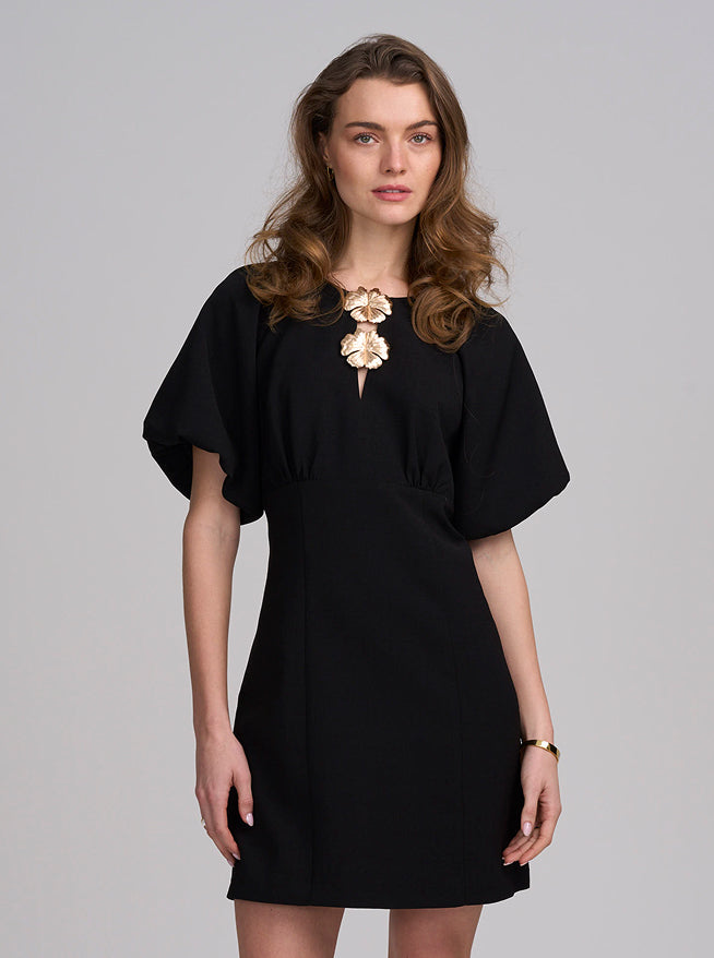 Balloon Sleeve Dress