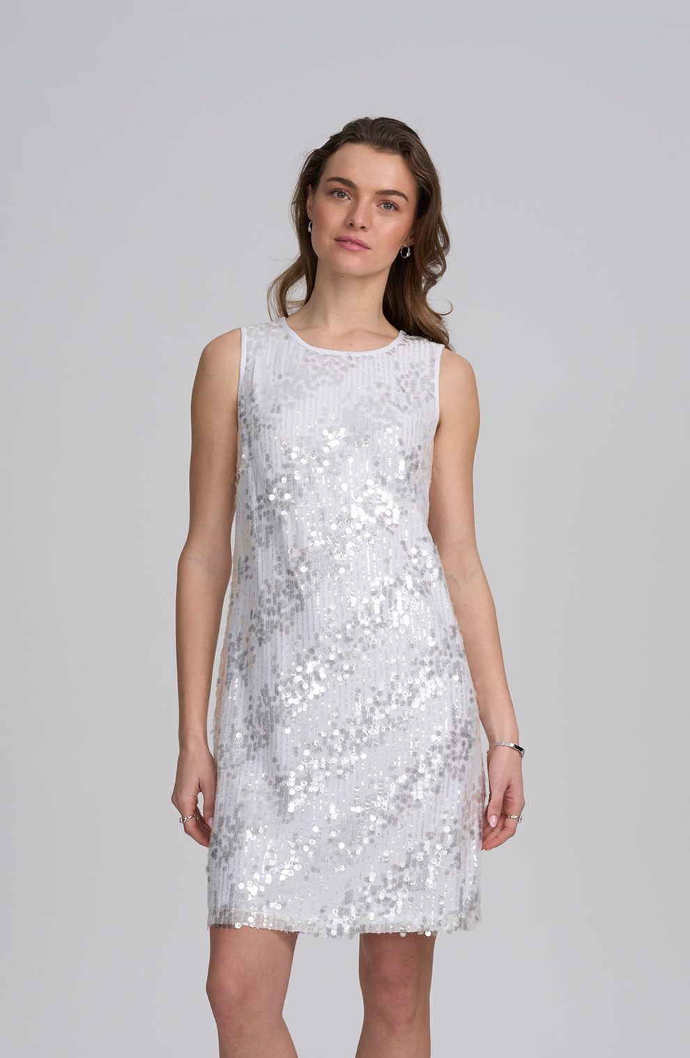Sequin Overlay Dress